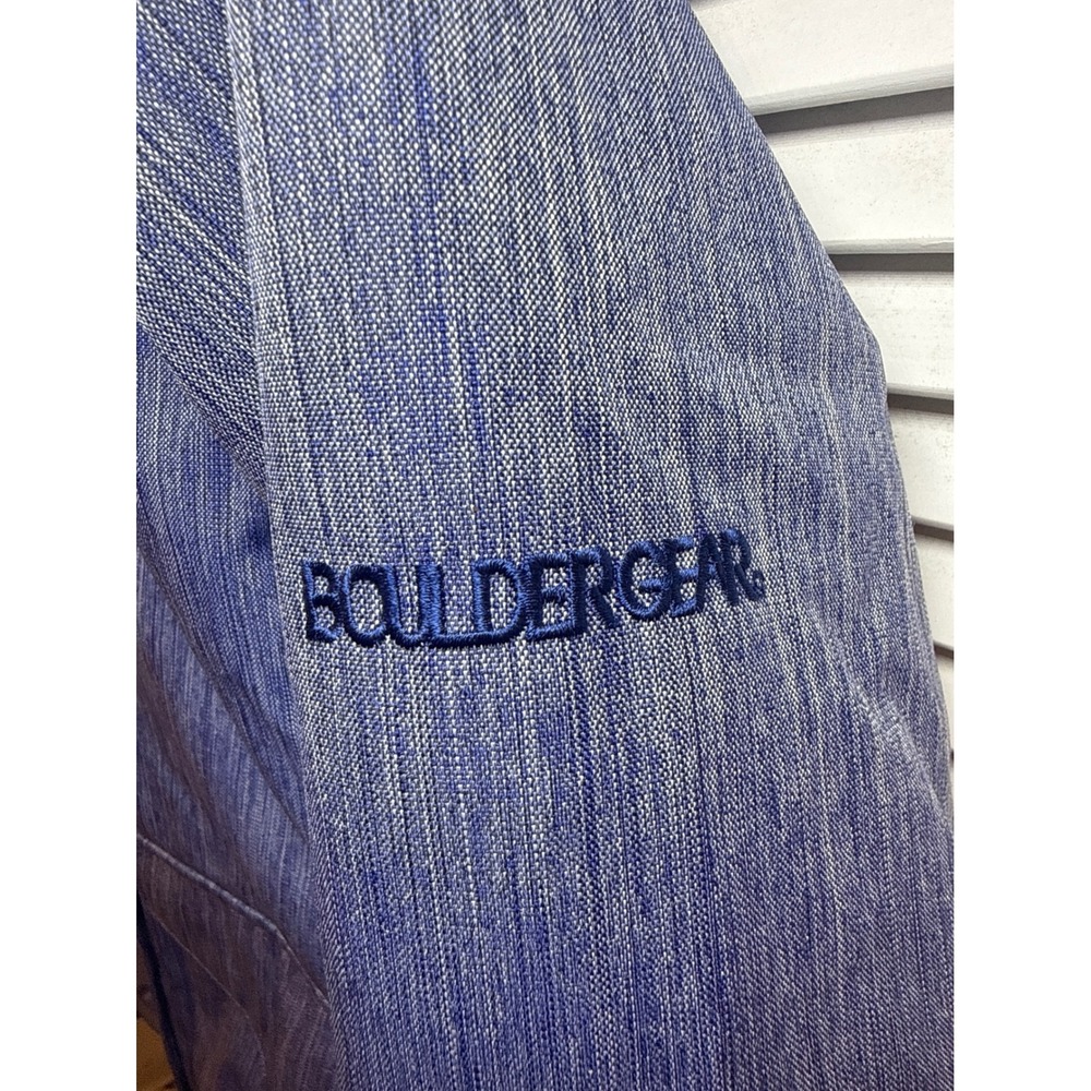 Boulder Gear Blue Heathered Insulated Ski Snowboard Jacket Hooded Womens Medium - Picture 5 of 9